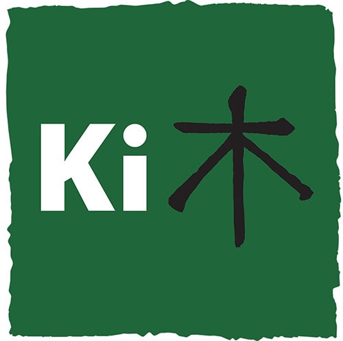 Ki Agency symbol with rough paint brush effect branding design Thumbnail